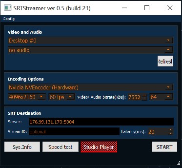 SRTStreamer теперь в 4K UHD