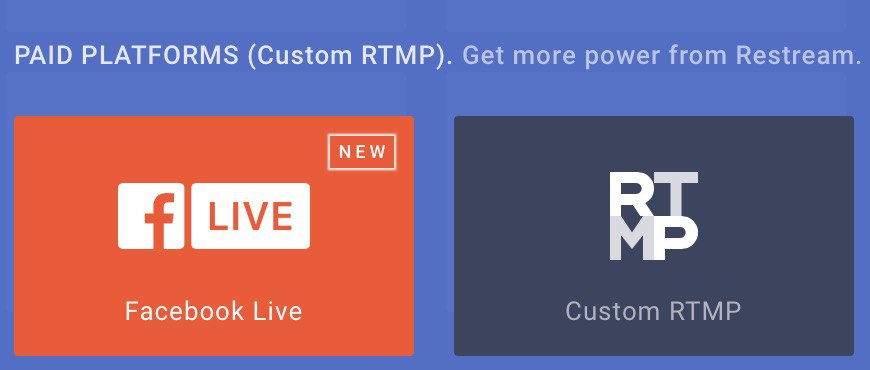 Restream добились фейсбучного благословения API и добавили л