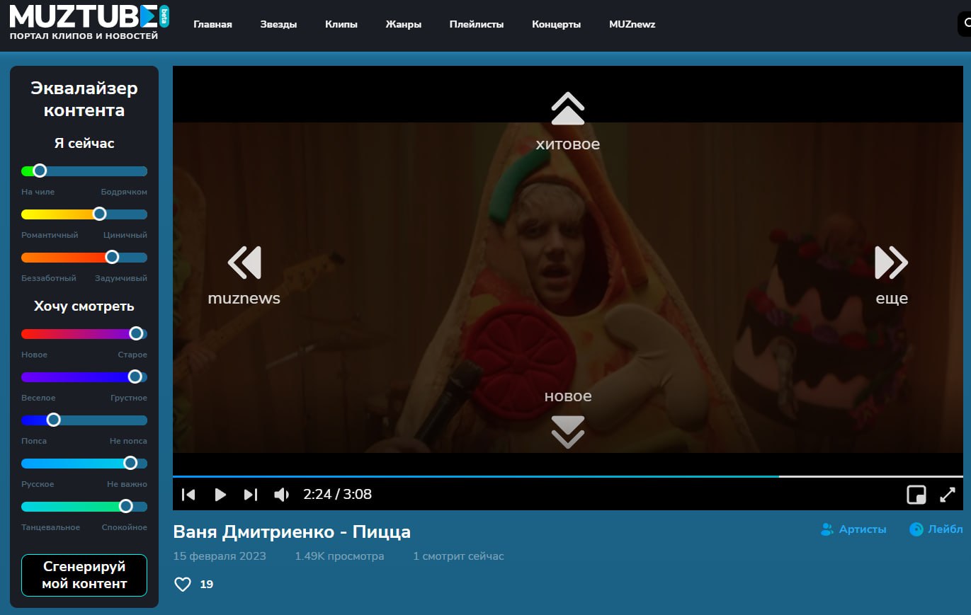 МУЗ-ТВ (помните, был такой телеканал в детстве?) сделали сво