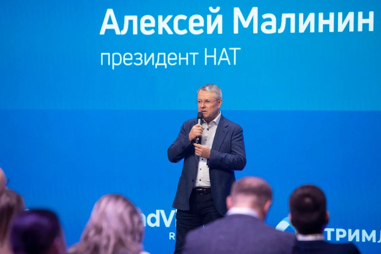 В телецентре 