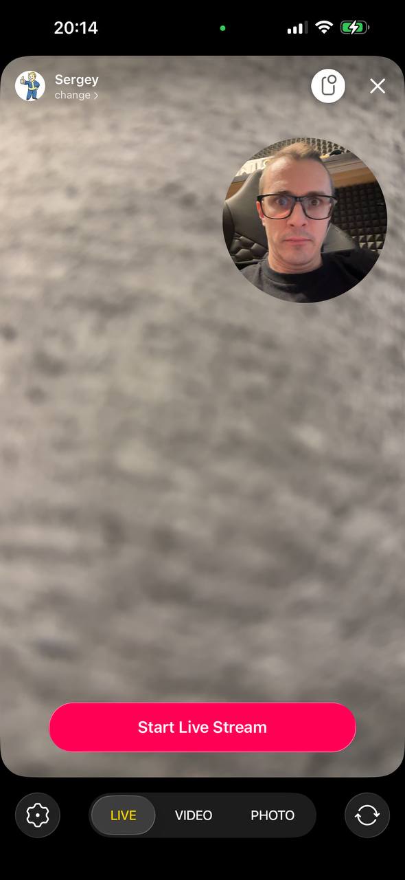 Телега выкатила стримы из профилей, но чет не работает нифиг