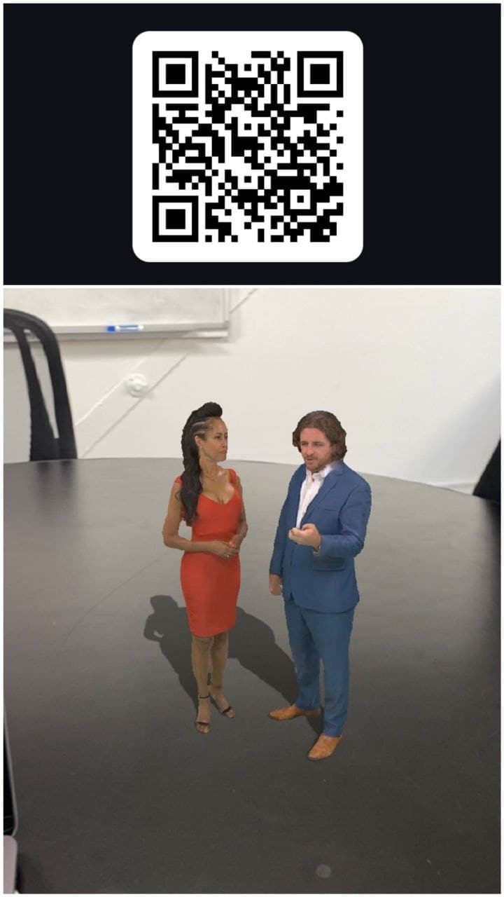 Ну ваще. Ребята сделали 3D стрим в дополненной реальности. Ж