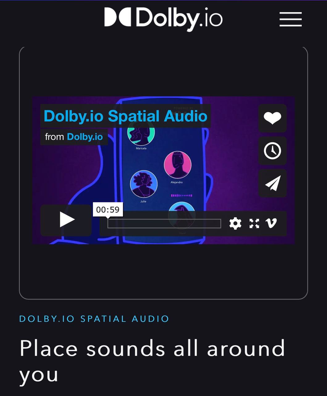 Ребята из Dolby сделали стриминговую платформу для разработч