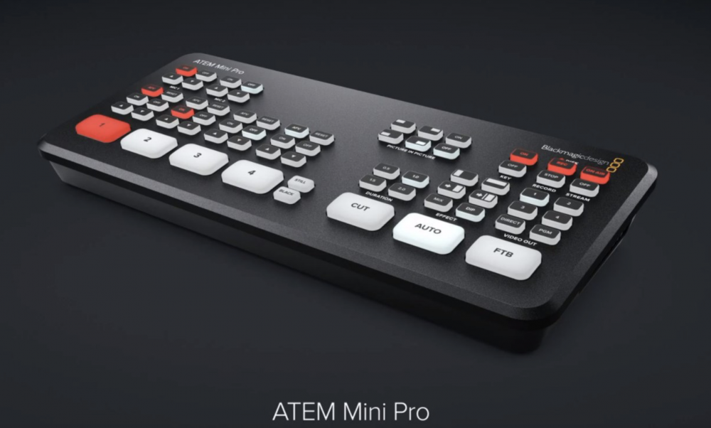 ATEM Mini PRO - 4-х канальный стример за 595 долларов