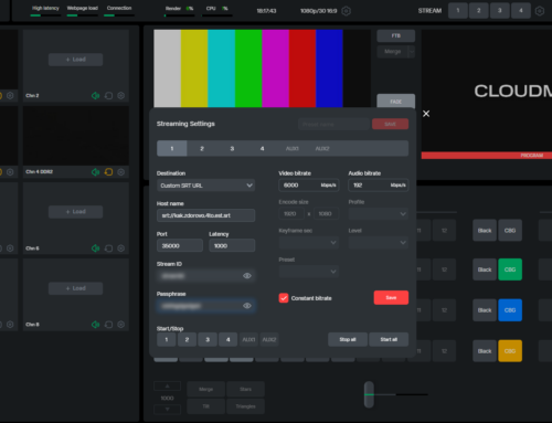 Открывается доступ в бета-версию облачного сервиса для онлайн видеопродакшенов CloudMix